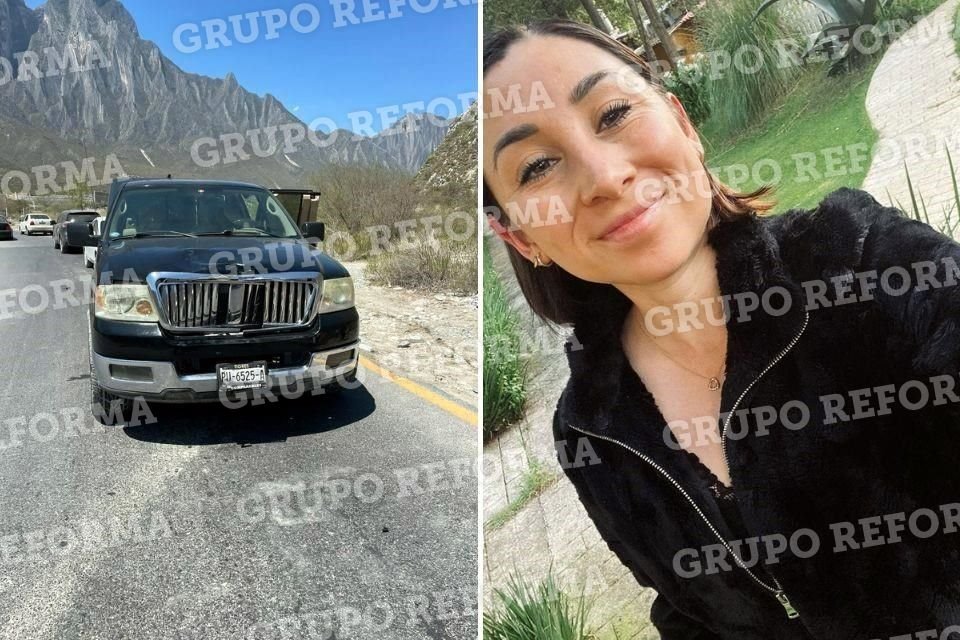 Alejandra Román Zamudio, de unos 28 años, murió tras ser embestida por una camioneta, en La Huasteca.