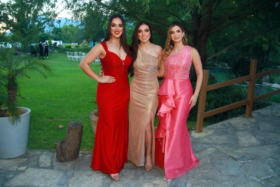 Fabiana Orendáin, Marion Aviña y Estefanía Orendáin