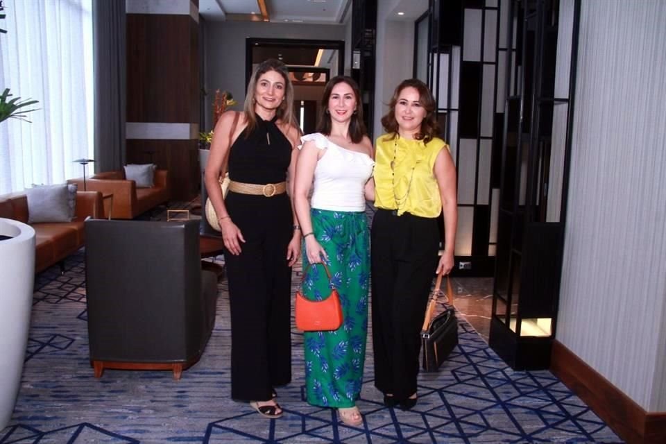 Malú García, Ana Valdés e Isabel Rodríguez