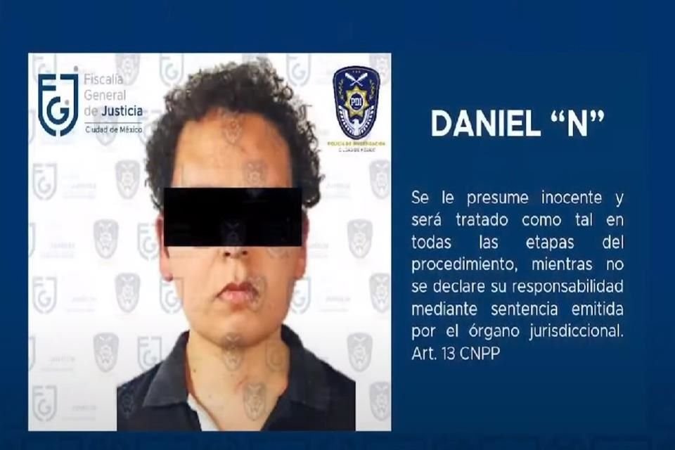 Por lo que, luego de trabajos de investigación pudieron detener a Daniel Alberto 'N', quien es el principal sospechoso del feminicidio.