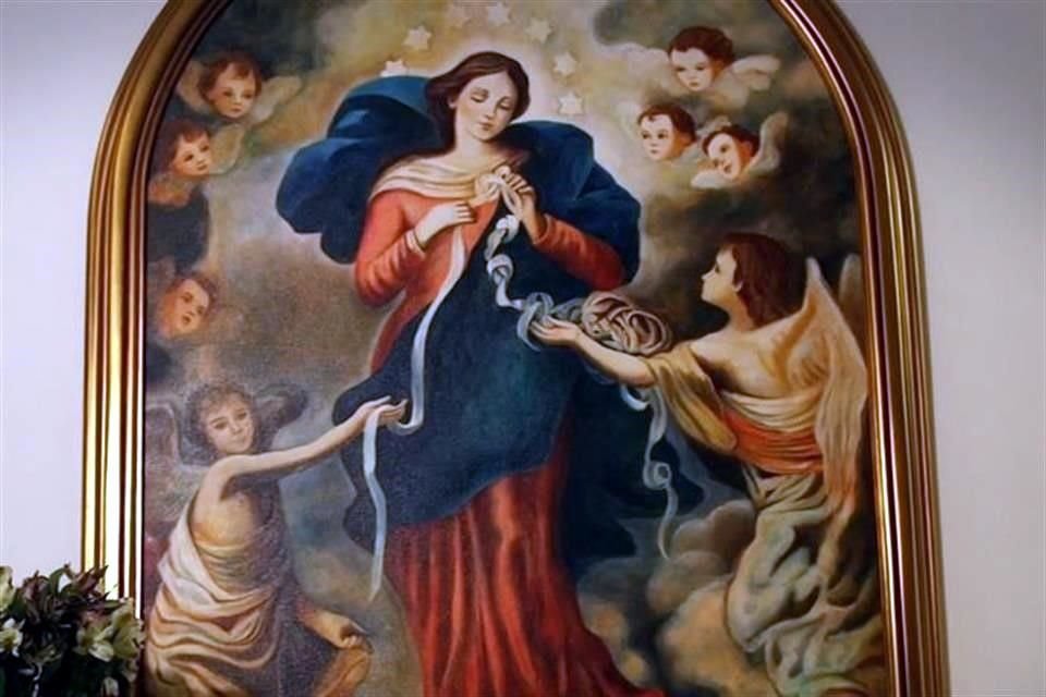 María Desatadora de Nudos, a la que le atribuyen curaciones inexplicables