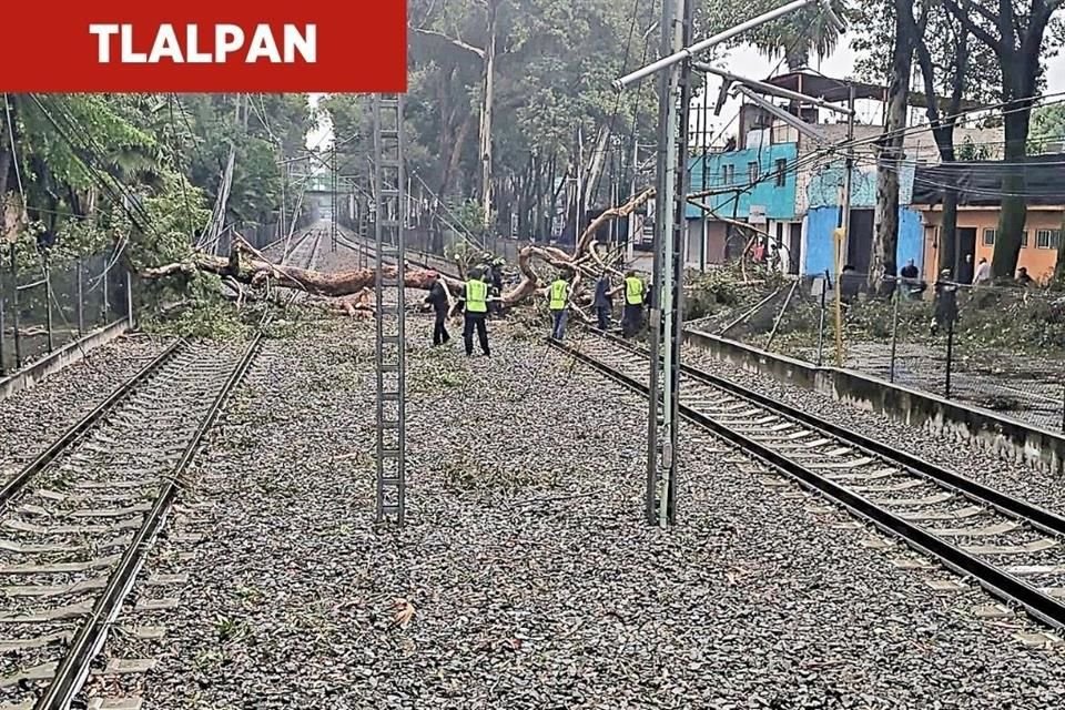 Lluvias en Tlalpan