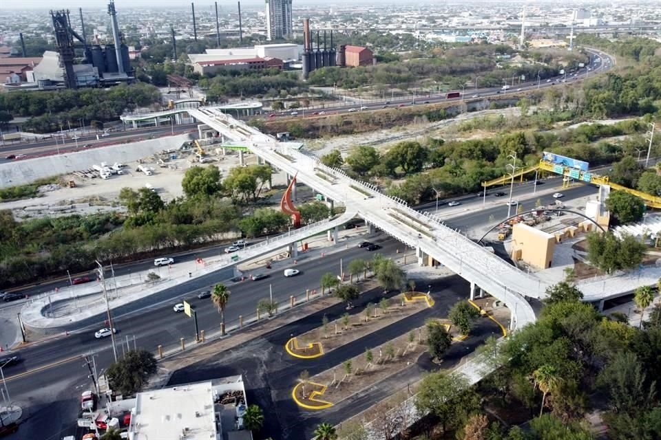 El Puente Verde conectará a Fundidora con el Parque España.