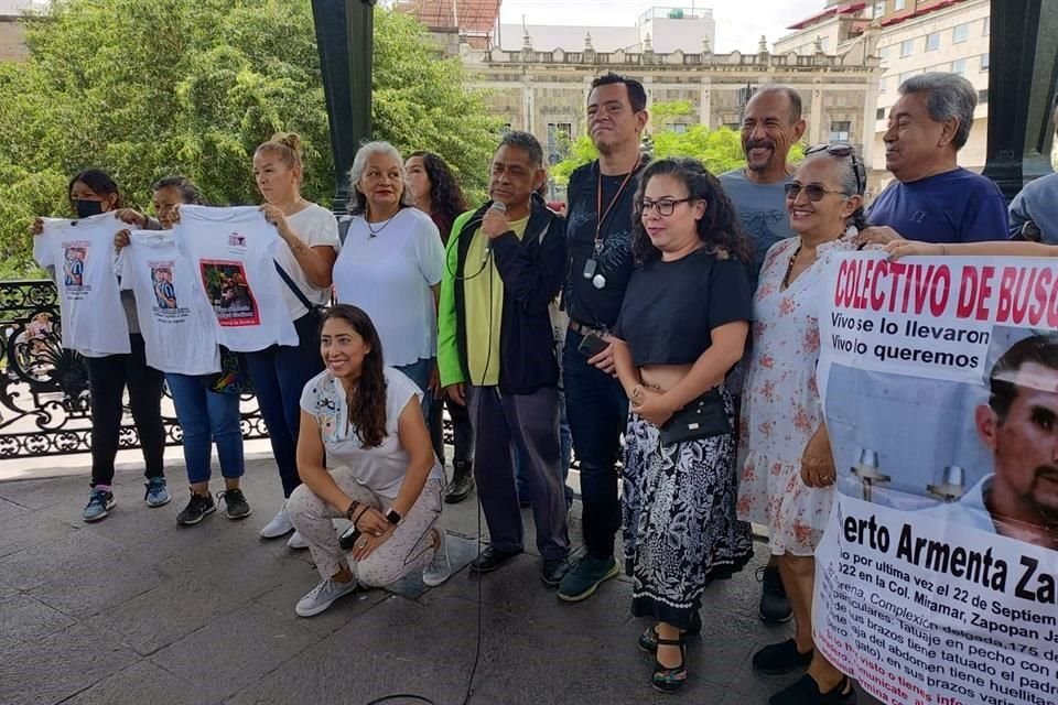 Colectivos pidieron que se realicen todas las acciones de búsqueda necesarias y señalaron que hay áreas de Jalisco en las no pueden ni ingresar a buscar.