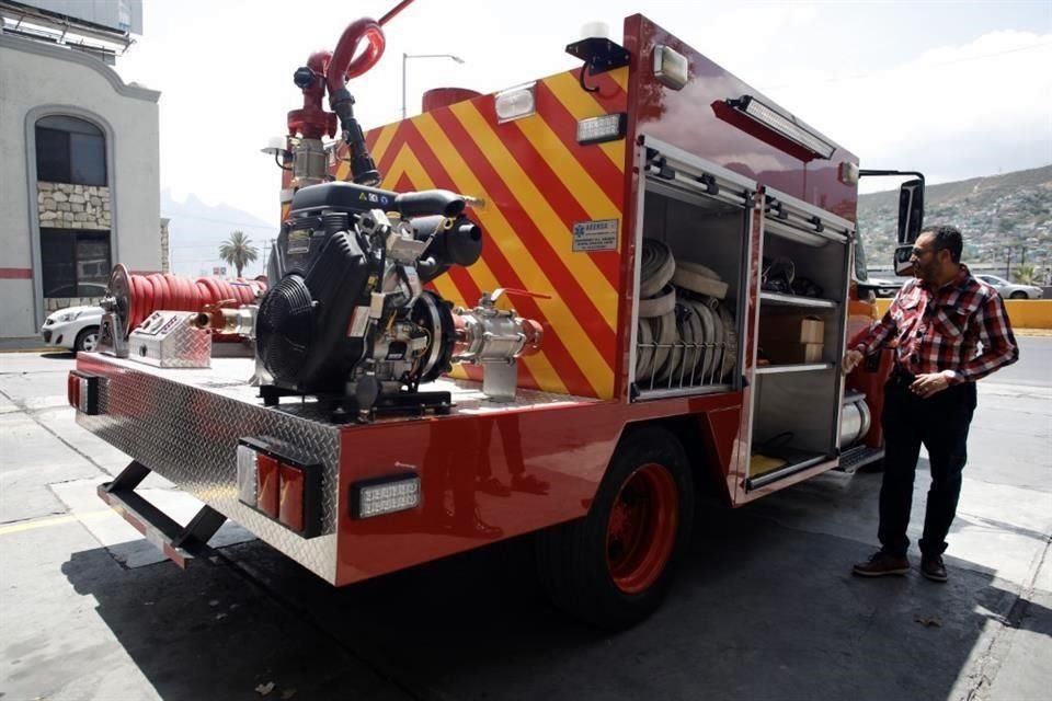 El Cuerpo de Bomberos Nuevo León reestrenará una unidad, asignada a la estación en Escobedo.