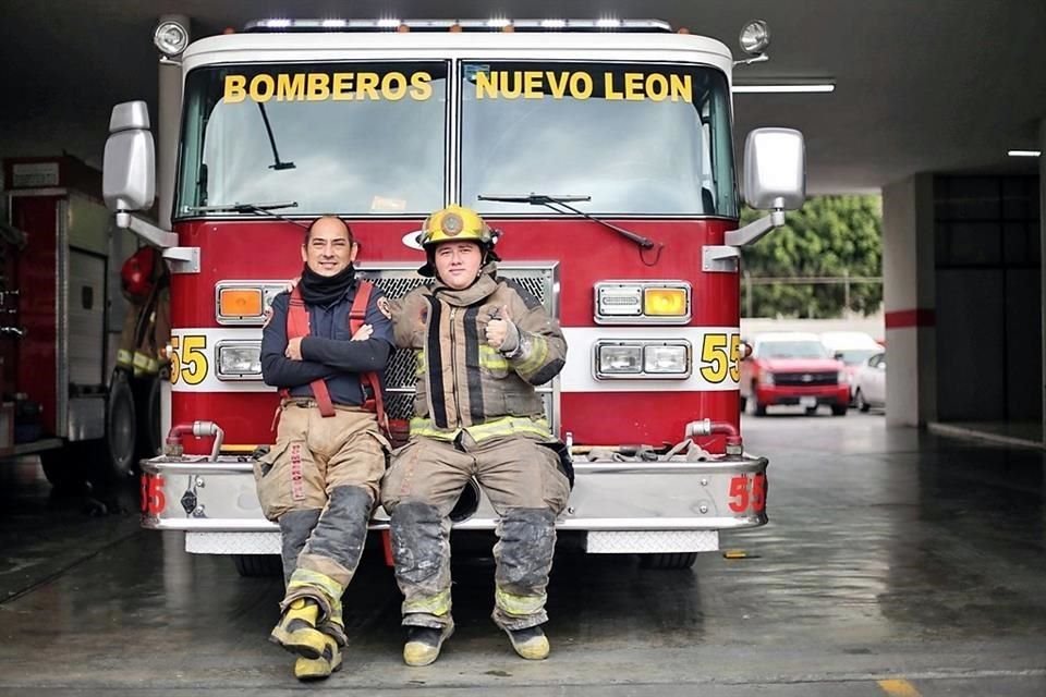 El capitán Gregorio Medrano Ruiz se retira del combate activo a los incendios, pero se queda su hijo Abraham Gregorio Medrano Rivera, quien también es bombero.
