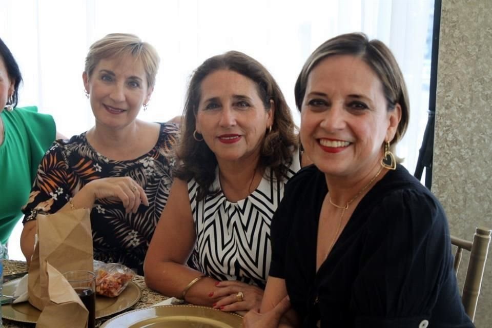 Claudia Jaime, Lucy Garza y Socorro Garza