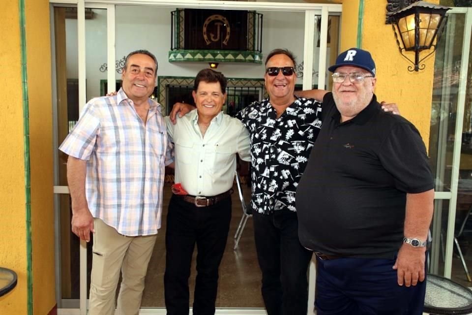 Mike Drexel, Jorge Montemayor, Tony Drexel y Fito Elizondo