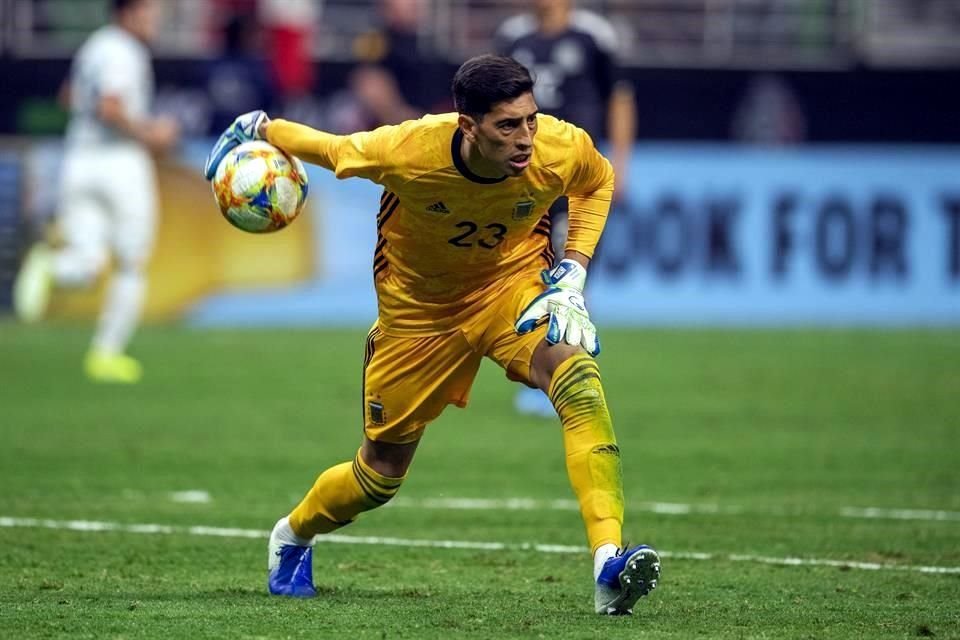 Esteban Andrada llegará para suplir la baja de Hugo González en el arco albiazul.