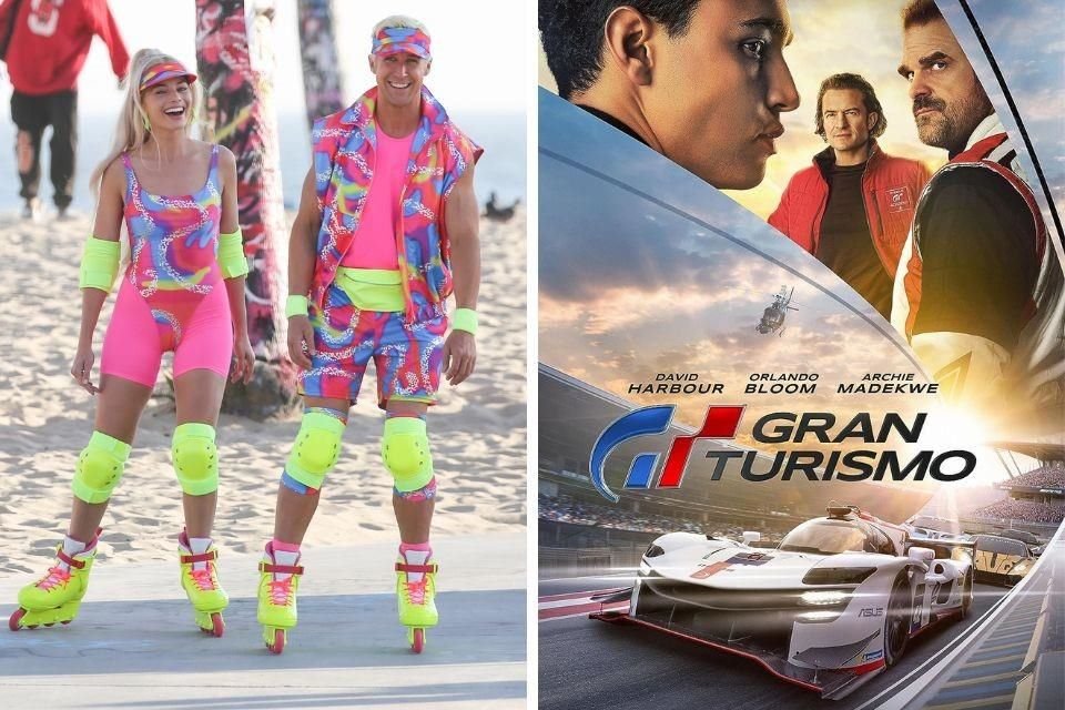 La cinta 'Gran Turismo' y 'Barbie' se están disputando el primer lugar de película más taquillera este fin de semana.