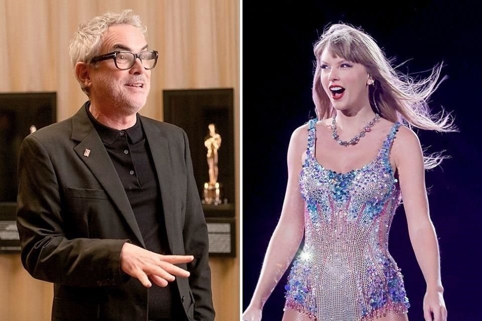 El cineasta Alfonso Cuarón se sumó a los más de 60 mil asistentes que acudieron esta noche al último concierto de Taylor Swift en México.