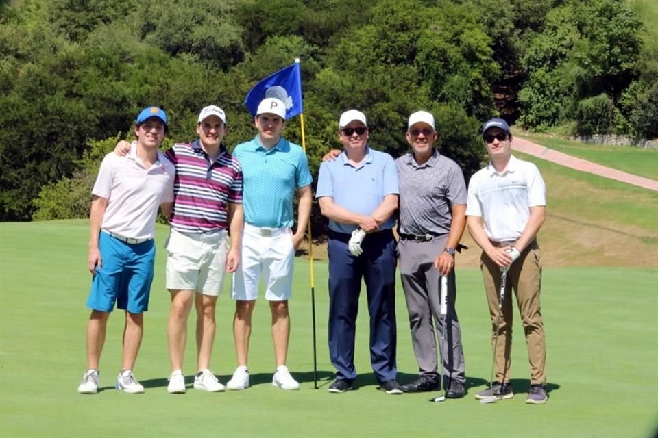 Gonzaloz Salcedo, Alan Elizondo, Perdo Medina, Jose Pozas, Guilermo Duran y Rodolfo Flores