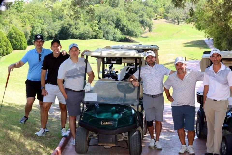 Lorenzo Garza, Daniel Assad, Carlos Rivero, Alberto Plancarte, Julio Villarreal y Arturo Caballero