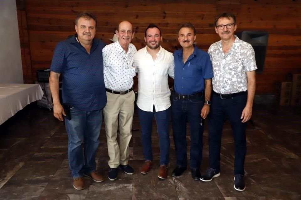 Jesús González, David Canavati, David Canavati, Gerardo González y Jaime González