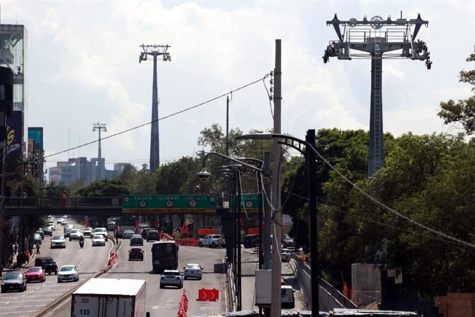 La caverna fue detectada a 200 metros de la estación del Cablebús.