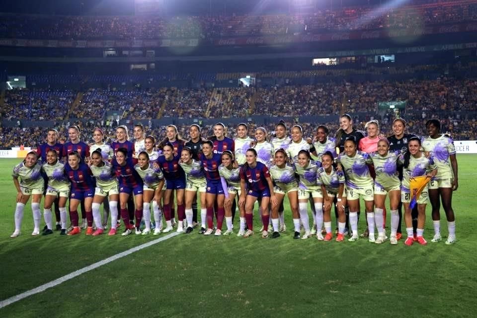 Repasa las acciones del duelo amistoso internacional entre Tigres Femenil y Barcelona Femenil, campeón de Europa.