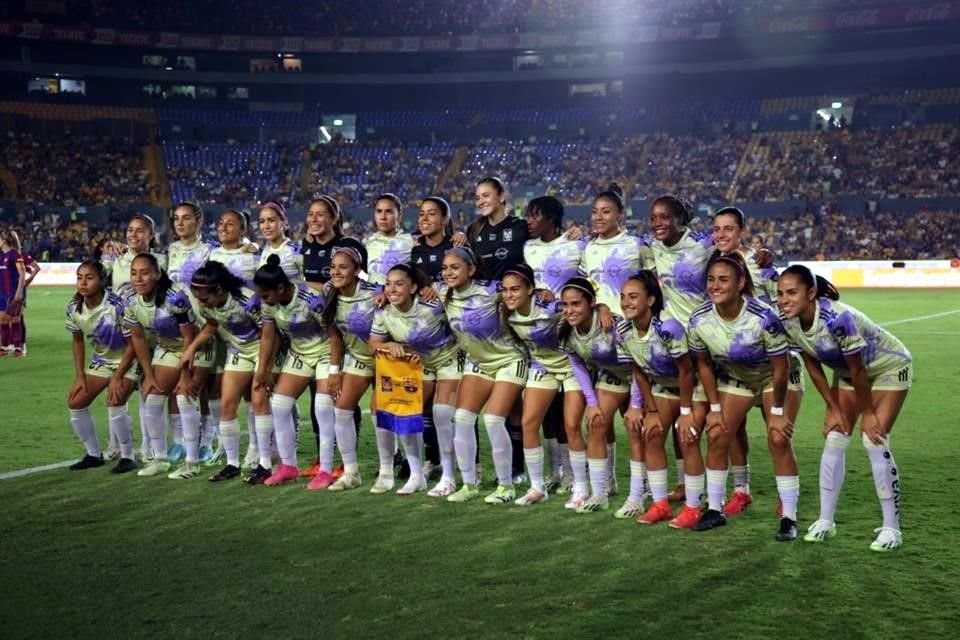 Repasa las acciones del duelo amistoso internacional entre Tigres Femenil y Barcelona Femenil, campeón de Europa.