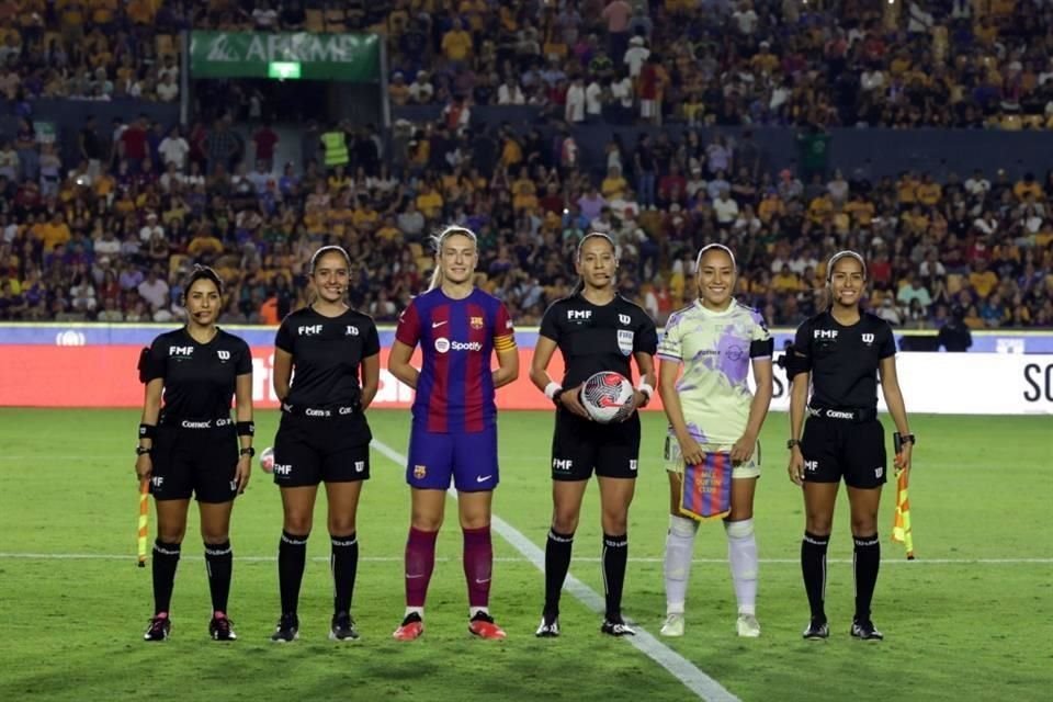 Repasa las acciones del duelo amistoso internacional entre Tigres Femenil y Barcelona Femenil, campeón de Europa.