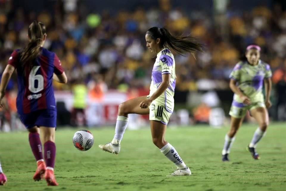 Repasa las acciones del duelo amistoso internacional entre Tigres Femenil y Barcelona Femenil, campeón de Europa.