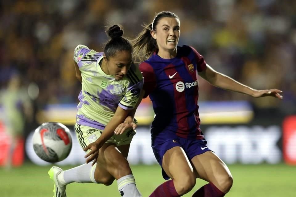 Repasa las acciones del duelo amistoso internacional entre Tigres Femenil y Barcelona Femenil, campeón de Europa.