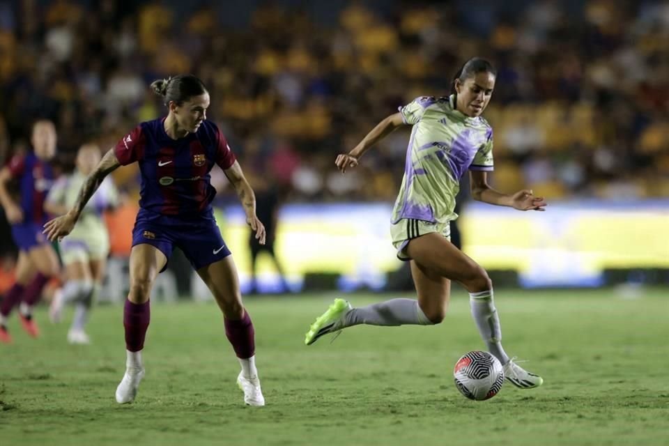 Repasa las acciones del duelo amistoso internacional entre Tigres Femenil y Barcelona Femenil, campeón de Europa.