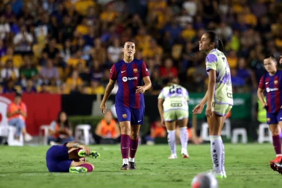 Repasa las acciones del duelo amistoso internacional entre Tigres Femenil y Barcelona Femenil, campeón de Europa.