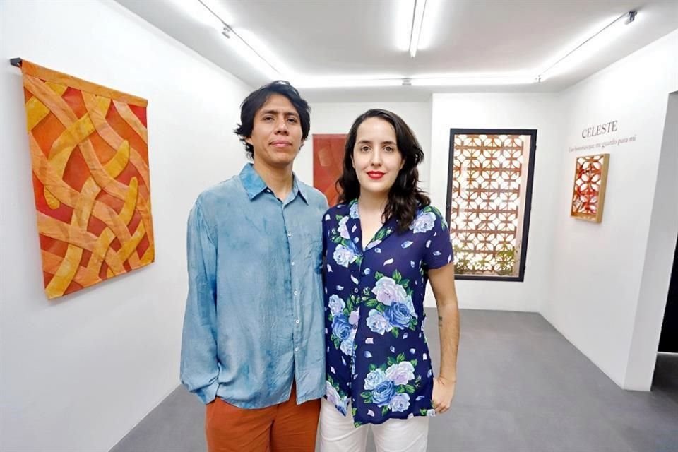 Los artistas exhiben sus trabajos en la Galería Castilla/Klyuyeva, en San Pedro.