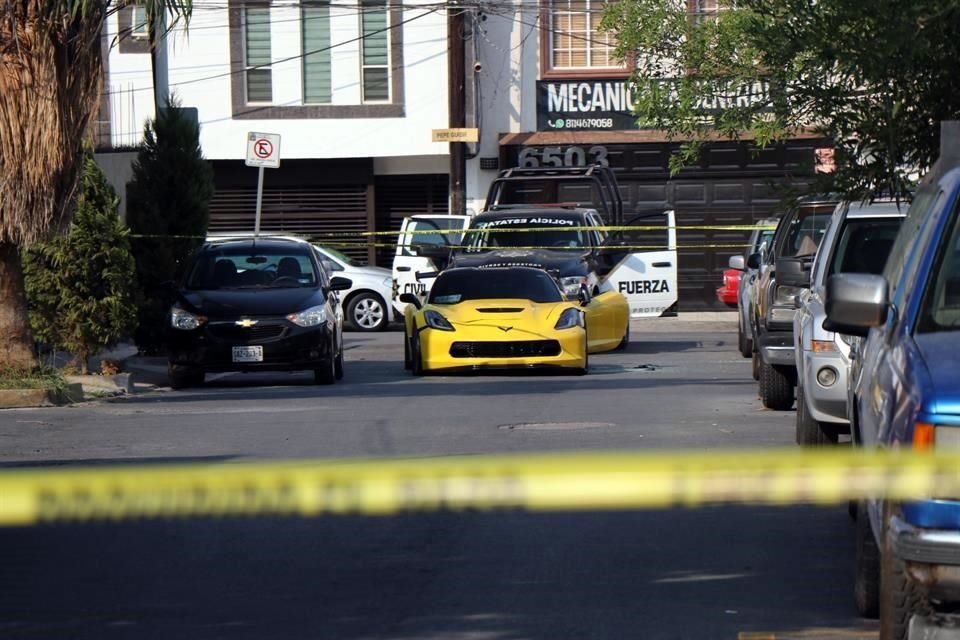 Christian, de 29 años, traía una pistola y viajaba en un Corvette amarillo.