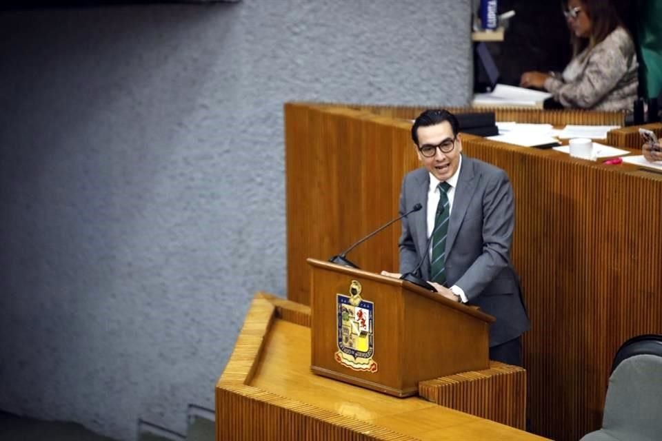 Eduardo Gaona, coordinador de MC en el Congreso.