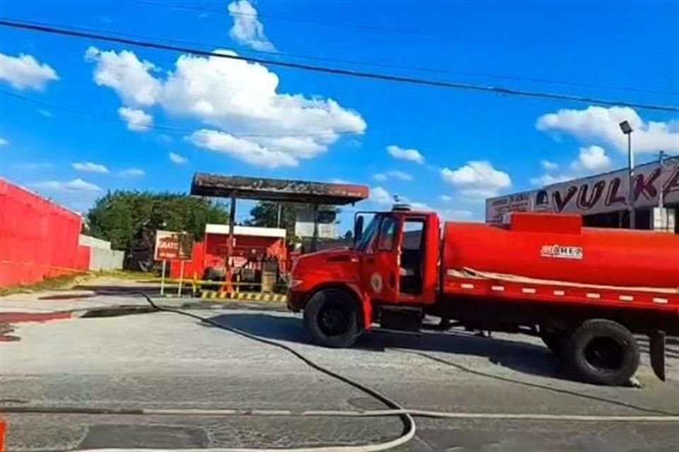 El incendio fue sofocado por personal de Bomberos y Protección Civil municipal.