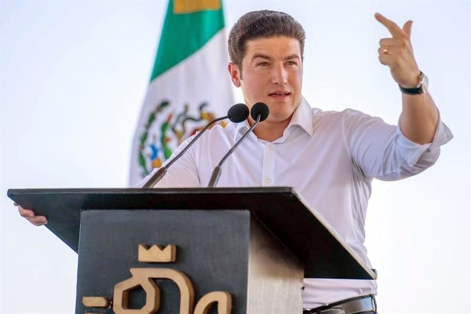 Samuel García, Gobernador de Nuevo León.