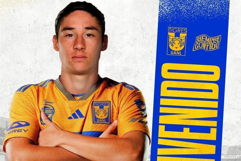 Marcelo Flores es oficialmente nuevo jugador de Tigres.