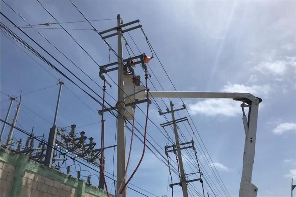 CFE anunció que emprenderá acciones legales contra quien resulte responsable de los actos de vandalismo que causaron el apagón en Campeche.