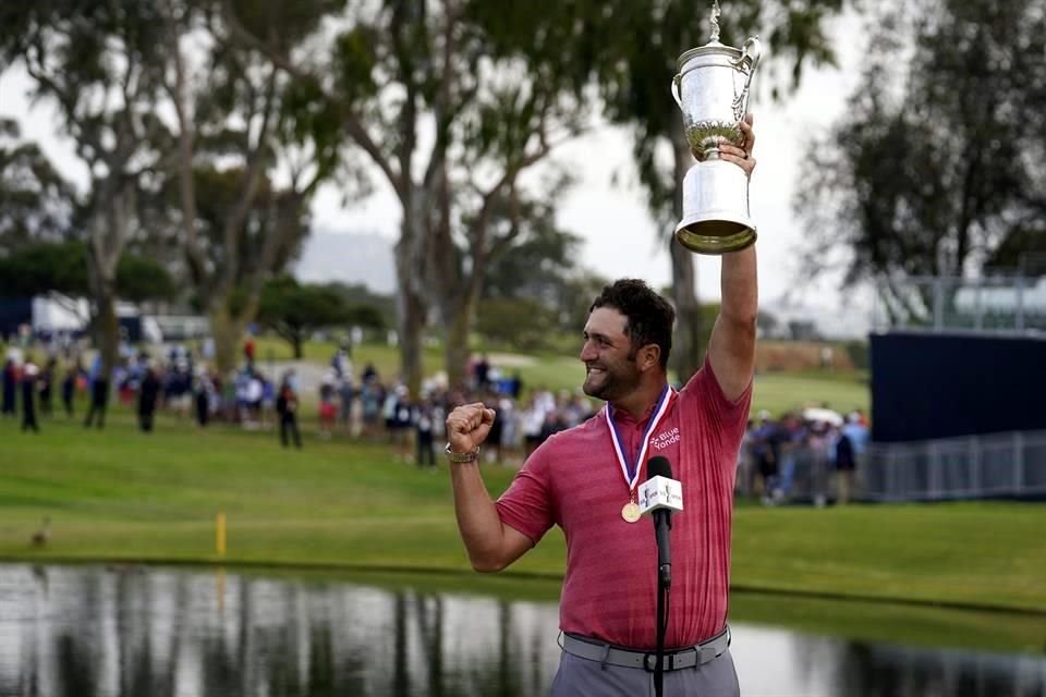 Jon Rahm se apuntó el primer 'Major' de su carrera.