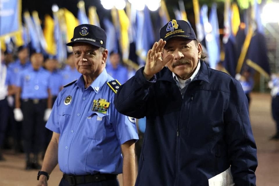 El Presidente de Nicaragua, Daniel Ortega, durante un evento en Managua, el 11 de septiembre.