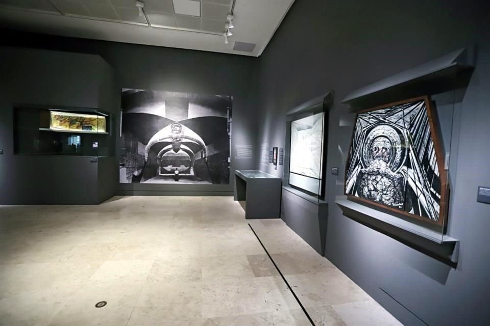 La exposición 'David Alfaro Siqueiros. La construcción de lo público' se encuentra en el Museo de Historia Mexicana.