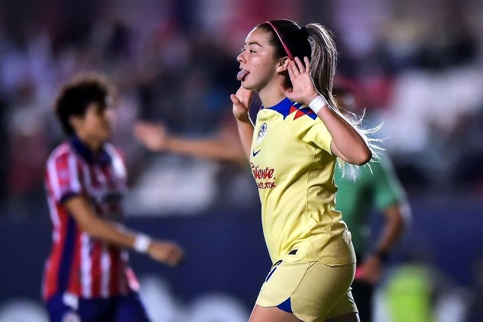 Katty Martínez aumentó su cuota goleadora.