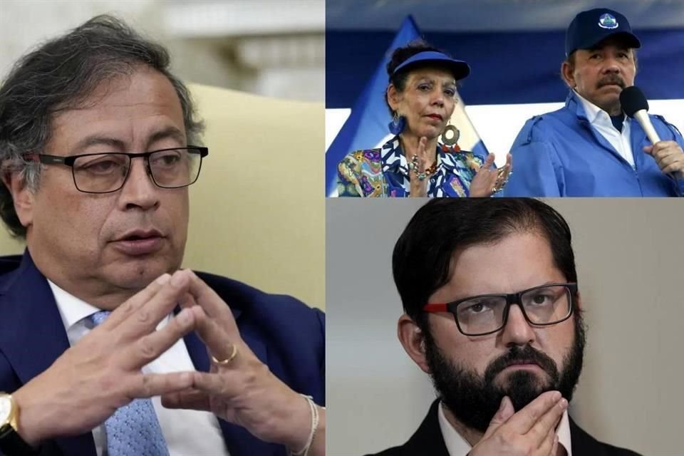 El Presidente Daniel Ortega arremetió contra sus pares de Colombia, Gustavo Petro, y Chile, Gabriel Boric, tras las críticas que hicieron al Gobierno de Nicaragua por la represión.