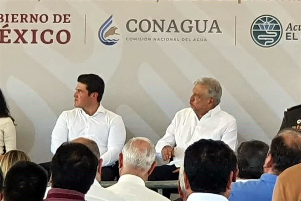 Samuel García y el Presidente Andrés Manuel López Obrador.