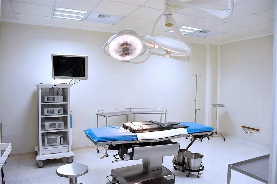 Parte del área de recuperación.