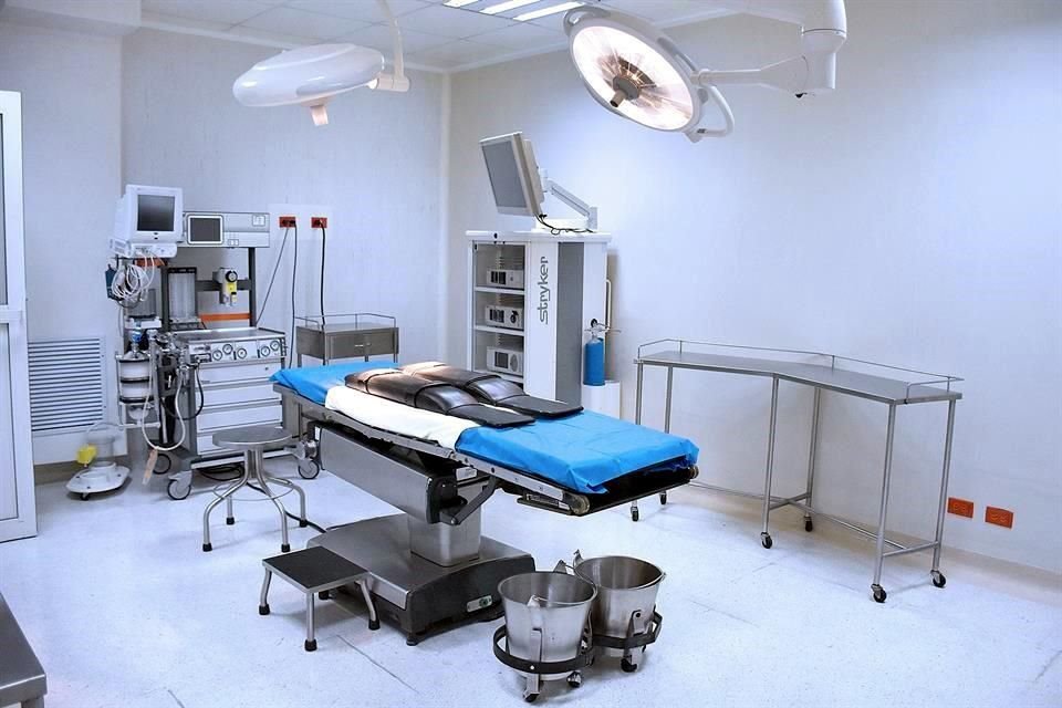 Parte del área de recuperación.