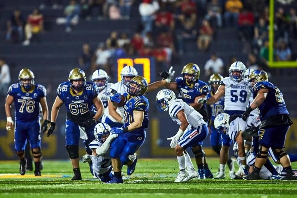 Los Auténticos Tigres lograron su segundo triunfo de la ONEFA al imponerse 17-7 a Borregos CEM en el Gaspar Mass. Aquí las imágenes del partido.