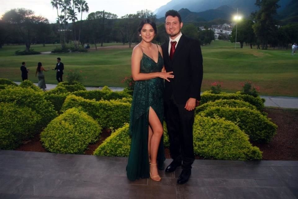 Karla Ríos y Adrián Serna