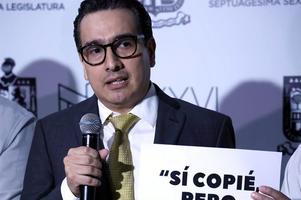 Eduardo Gaona, coordinador de MC en Congreso.