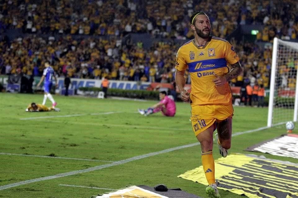 Gignac puso adelante a Tigres con su gol 11 en Clásicos Regios, para igualar a Bahía.