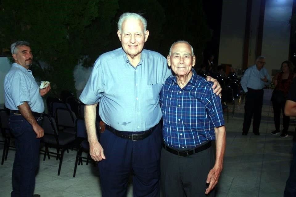 Raúl Garza Sloan y  José Guadalupe Ríos Peña