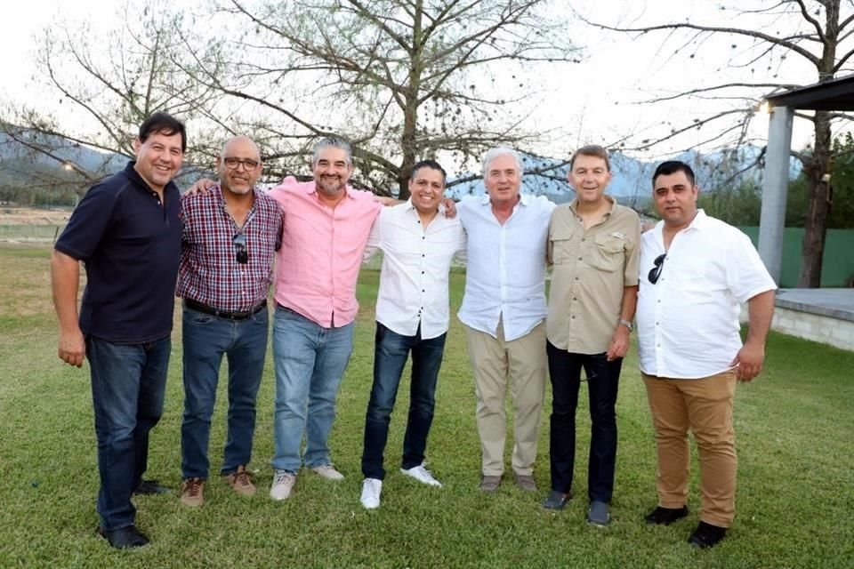 José Mario Gutiérrez, Víctor Arévalo, José Cano, Leonardo Jiménez, Diego Alexander, Everbiro Treviño y Jesús Fuentes