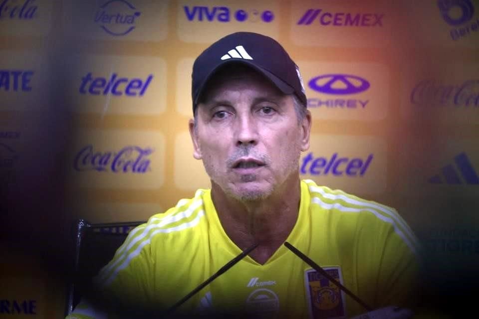 Robert Dante Siboldi quiere un título más en su breve carrera de DT en Tigres.