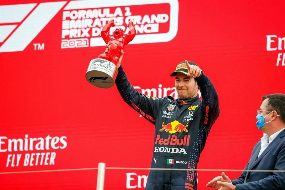 El mexicano marcha tercero en el campeonato de pilotos.