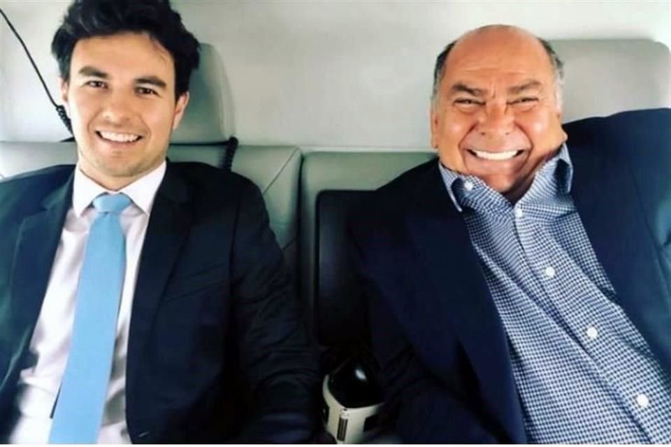 Sergio Pérez le dio un gran regalo del Día del Padre al suyo.